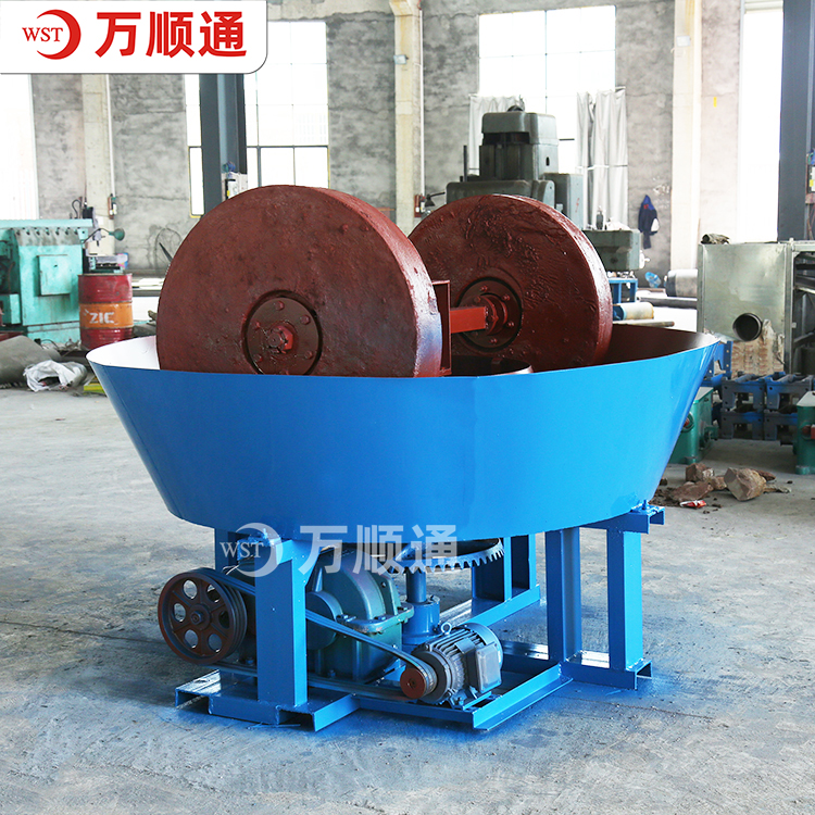 矿石轮式碾金机 选金水碾子 黄金